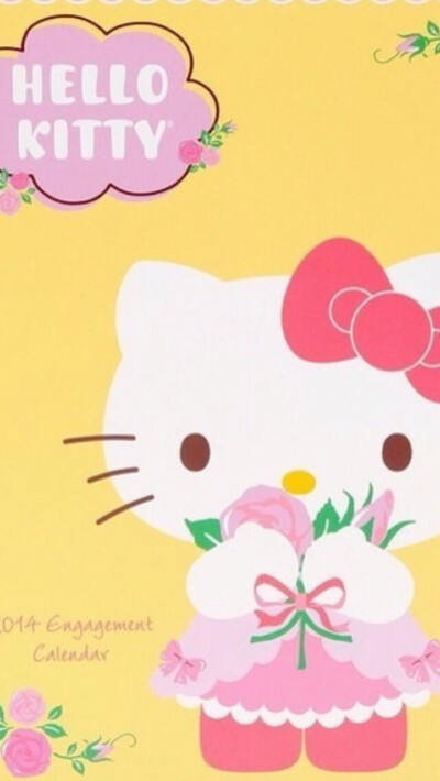 键盘壁纸hellokitty