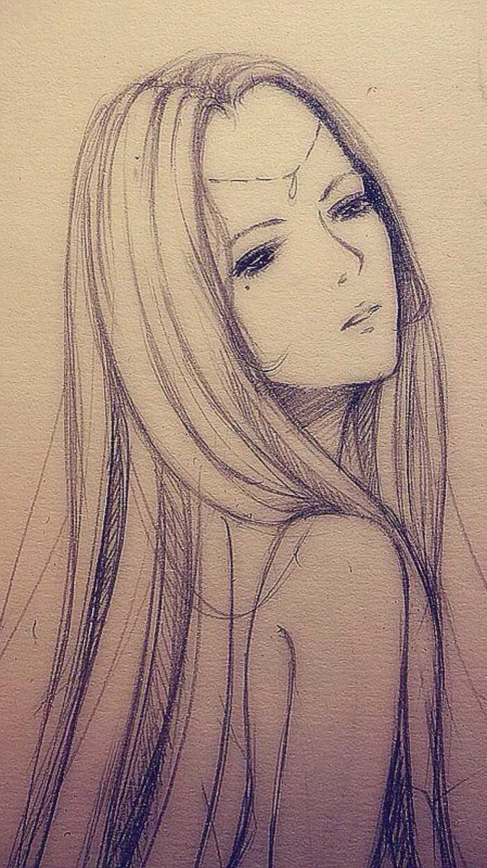 2015年1月1日 7:00   关注  铅笔画 少女 壁纸 插画 手绘 评论 收藏