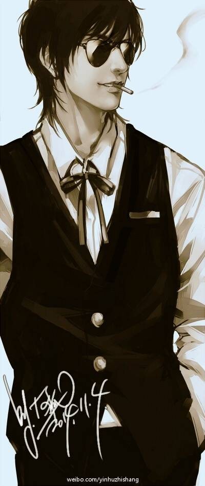 盗墓笔记#黑眼镜##壁纸# #背景图##插画
