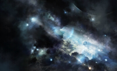 二次元星空动漫图