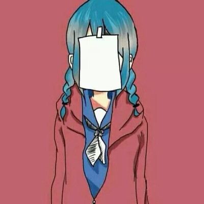二次元 动漫 插图 素材 举牌照