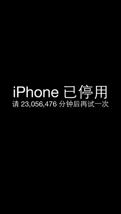 iphone以停用壁纸