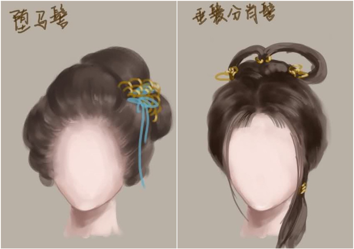 绾青丝——中国古代女子发型 - 知乎