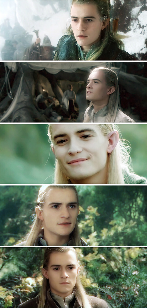 精灵王 瑟兰迪尔 莱戈拉斯 thranduil legolas