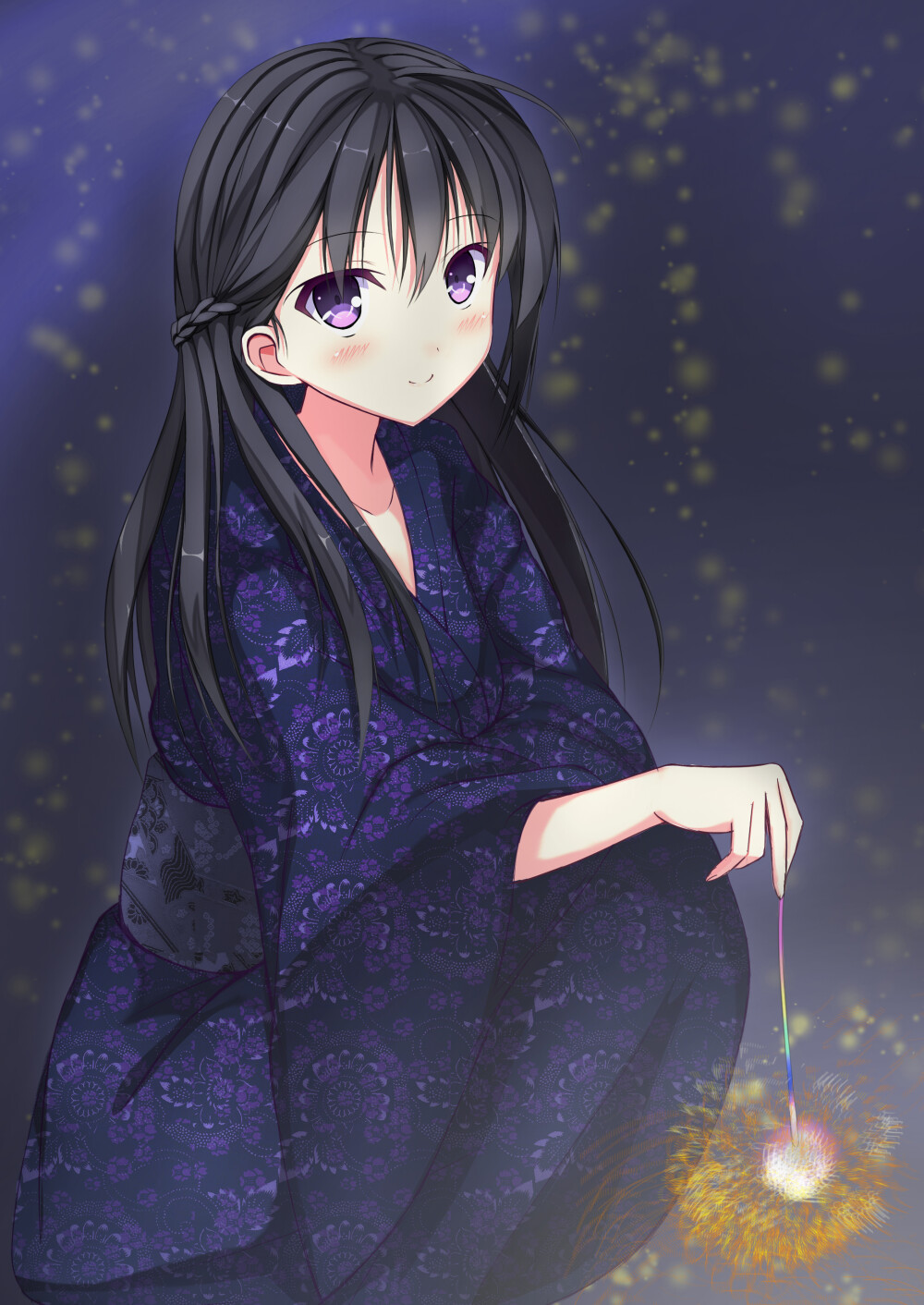 二次元 动漫 插画 和服妹纸 古装
