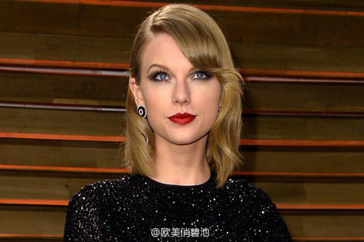 taylor swift 泰勒斯威夫特 红唇 欧美