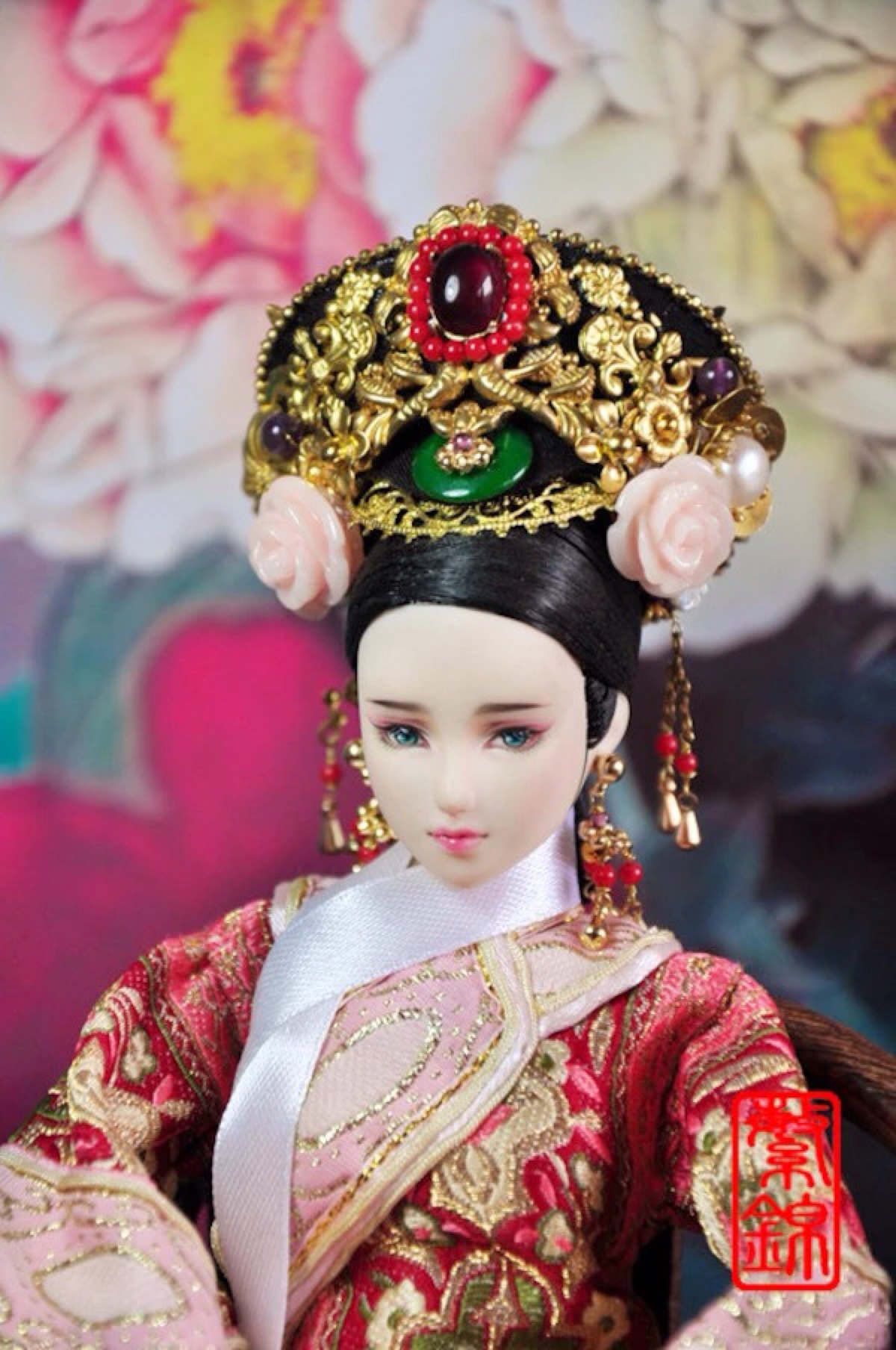 30芭芘古装巴比娃娃婚纱仙子花木兰七仙女神话公主关节女孩玩具-阿里巴巴
