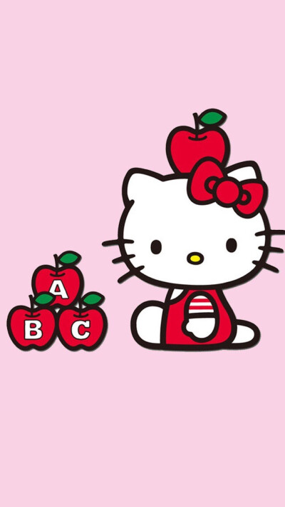 hello kitty,苹果6,iphone 6 plus高清壁纸