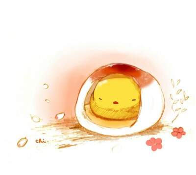 二次元 手绘 食物 美食 插画 p站 小鸡崽 萌萌哒 套图更新中