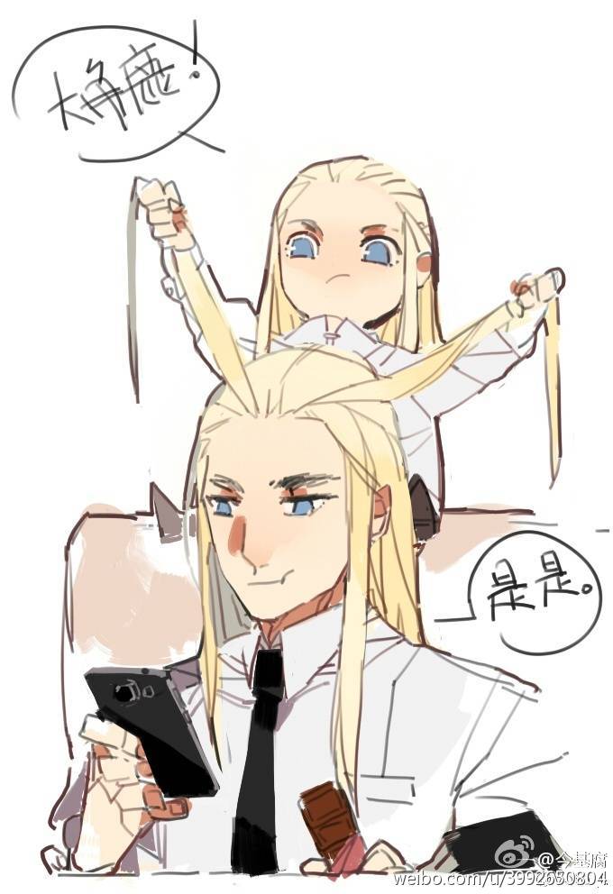 精灵王 瑟兰迪尔 莱戈拉斯 thranduil legolas