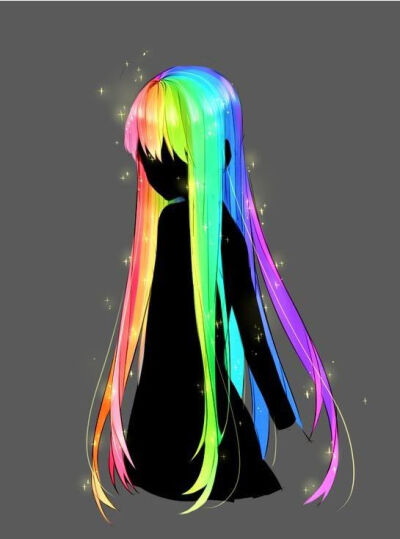 彩虹头发