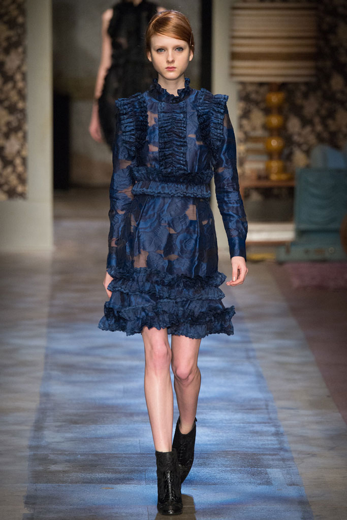 erdem 伦敦2015秋冬系列时装秀