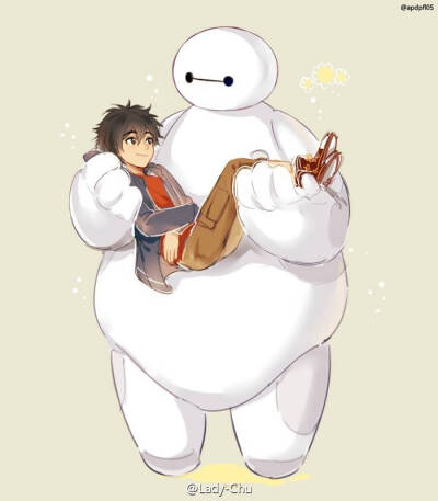 【big hero 6】昨天看完超能陆战队的电影!