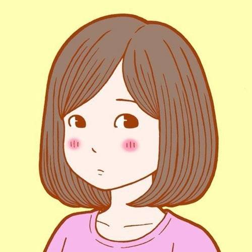 短发的女生头像