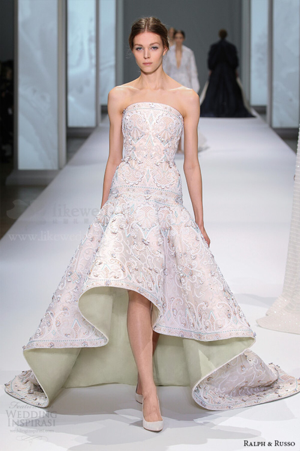 ralph amp russo spring 2015 婚纱 婚纱礼服 服饰风尚