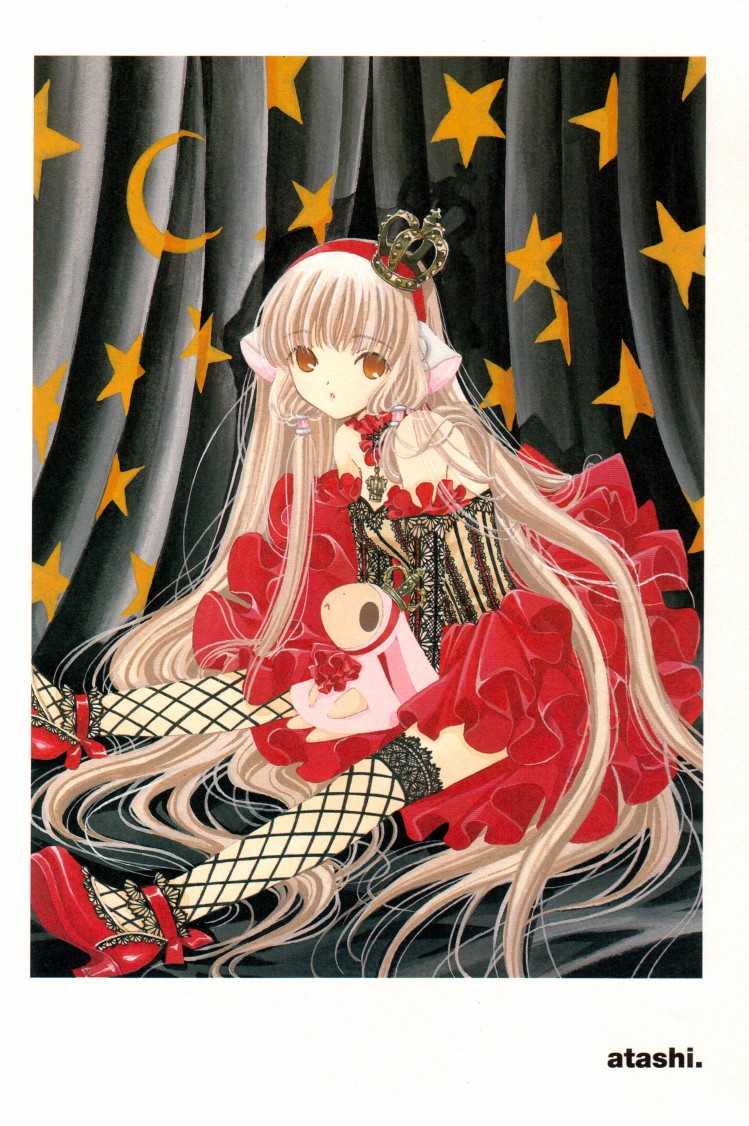 人形电脑天使心,chobits~clamp原画集