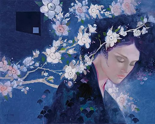 唯美 意境 人物画