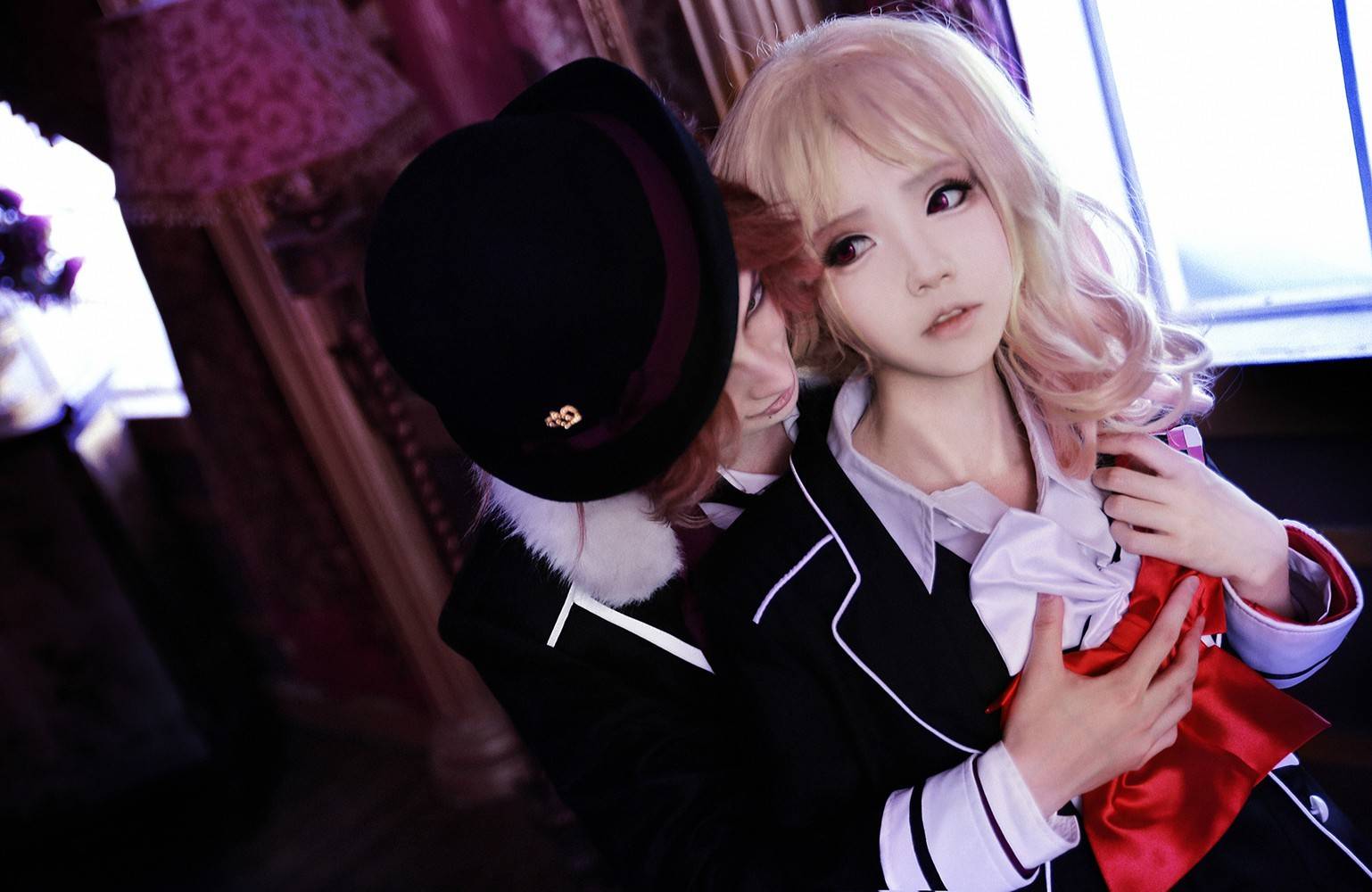 魔鬼恋人 cosplay 小森唯(komori yui)cn:骨陌 逆卷礼人(sakamaki lai