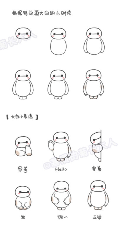 图片评论 0条  收集   点赞  评论  手账素材 萌 简笔画 q版 呆萌