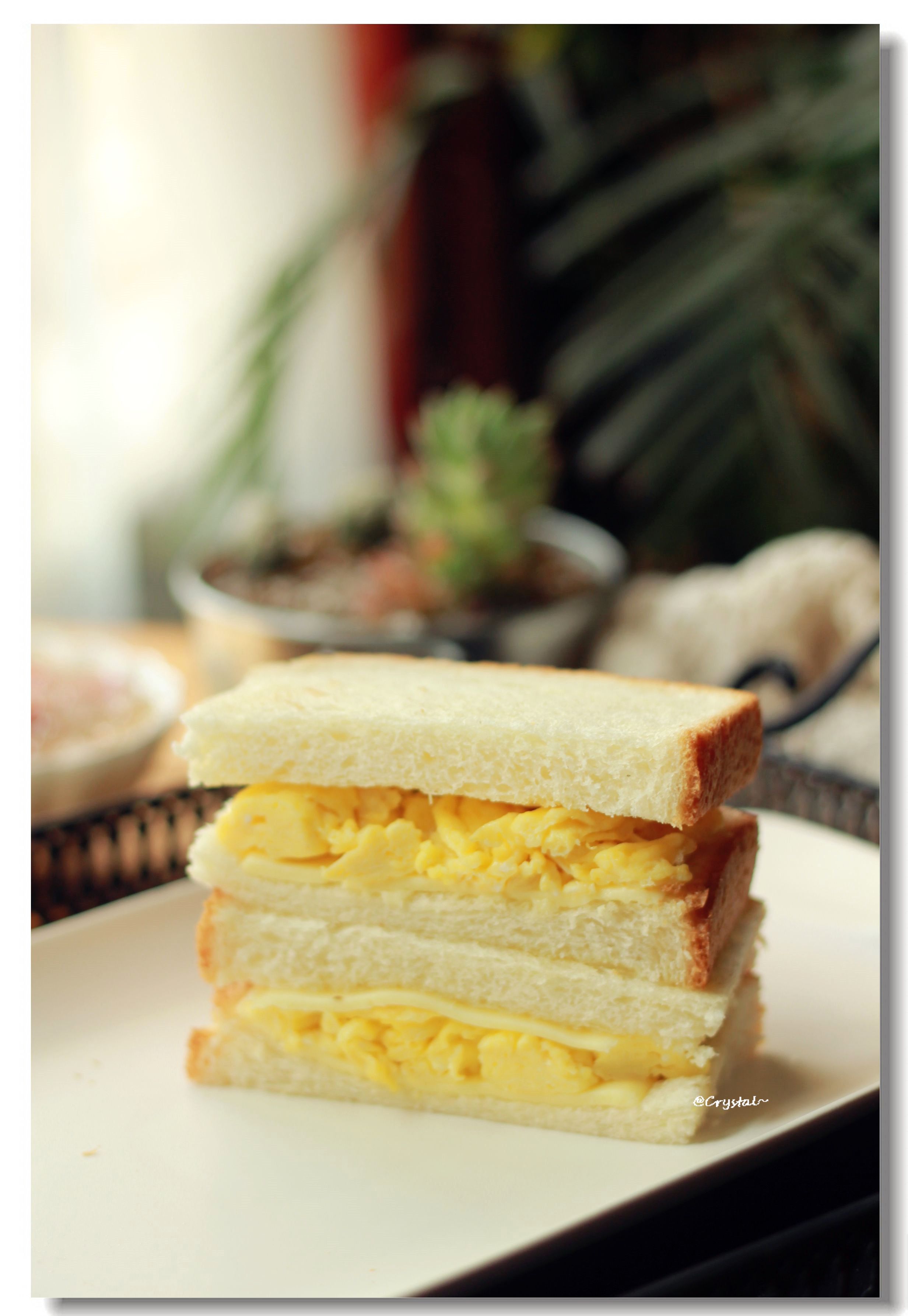 火腿鸡蛋三明治的做法_【图解】火腿鸡蛋三明治怎么做如何做好吃_火腿鸡蛋三明治家常做法大全_小小nono_豆果美食