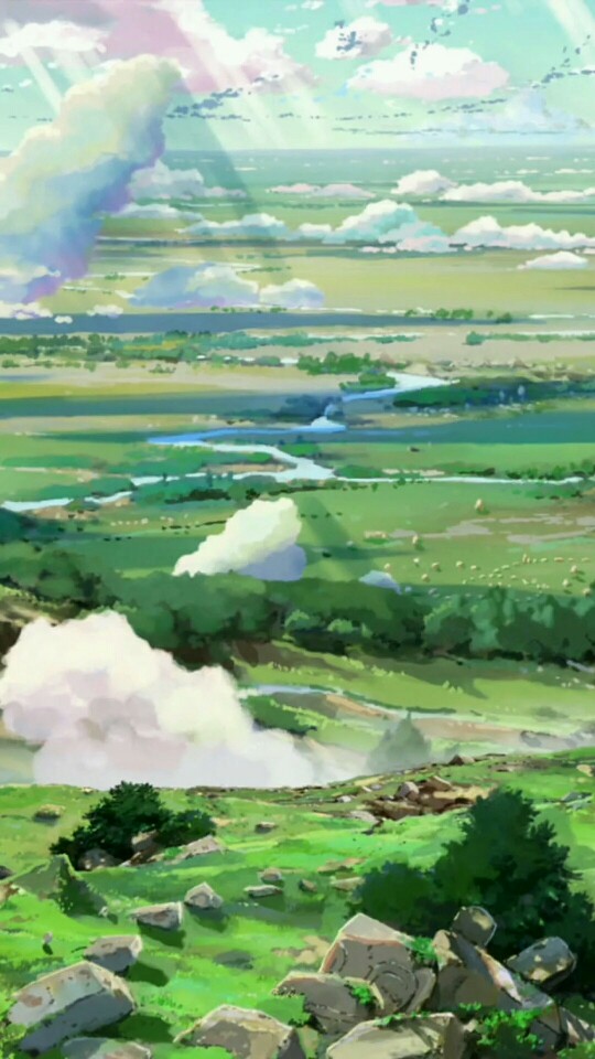 二次元 手绘 动漫 插画 动漫场景 手机壁纸 竖屏 画质有压缩 需要原图
