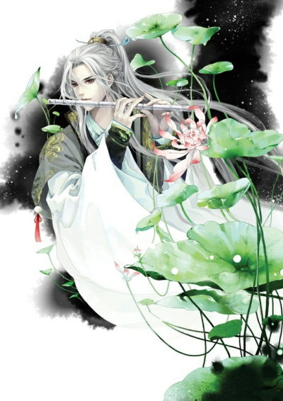 古风美男#笛声断续,心似断肠,红尘何处话凄凉.