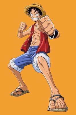 luffy)草帽海贼团船长,超人系橡胶果实,19岁(两年后),5月5日 f血型