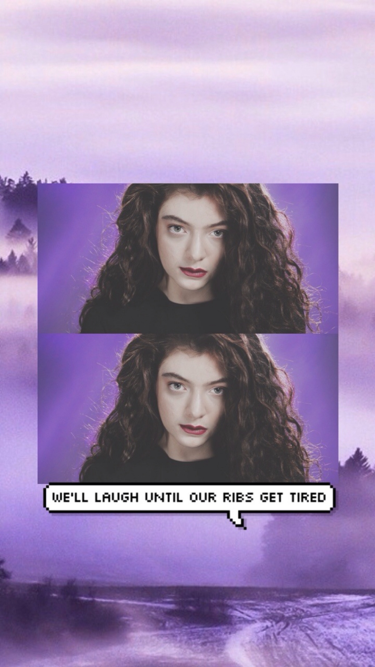 壁纸planet#我滴偶像lorde