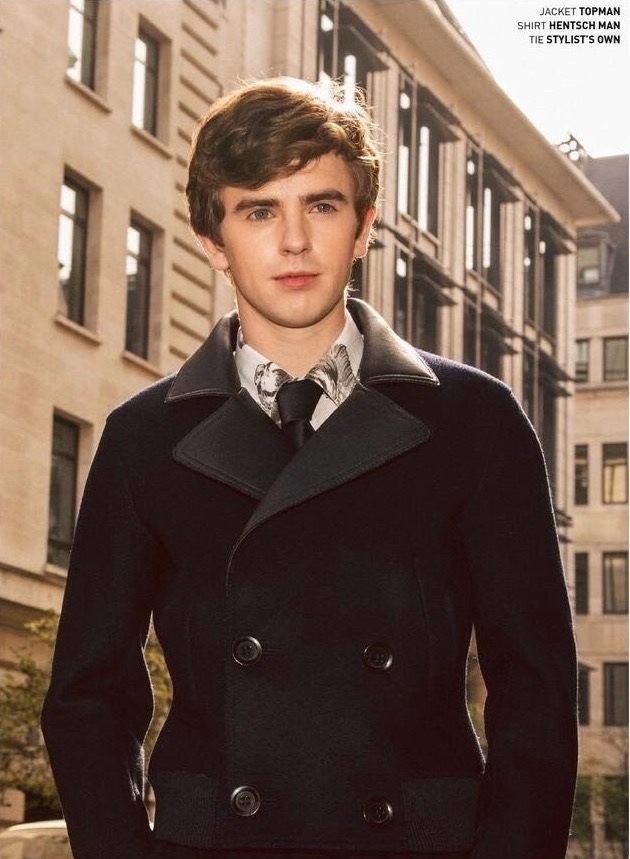 freddie highmore 桌面 壁纸 头像 欧美 帅哥 男神