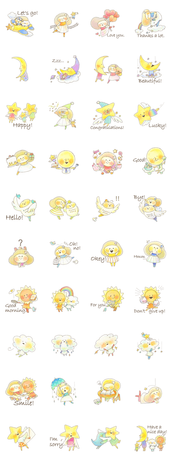 Momo秦的手作素材collection Line贴纸素材 Via网络侵删 堆糖 美图壁纸兴趣社区