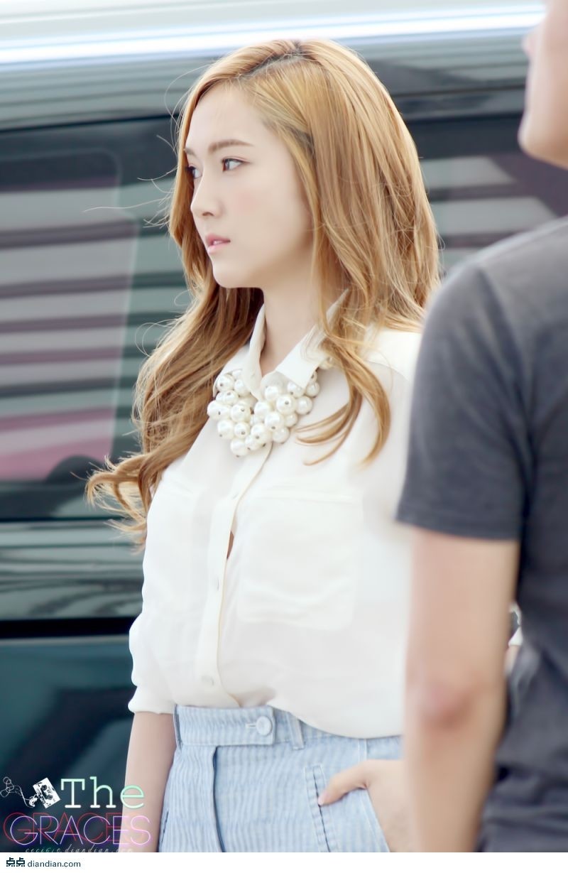 少女时代 jessica 郑秀妍 机场街拍