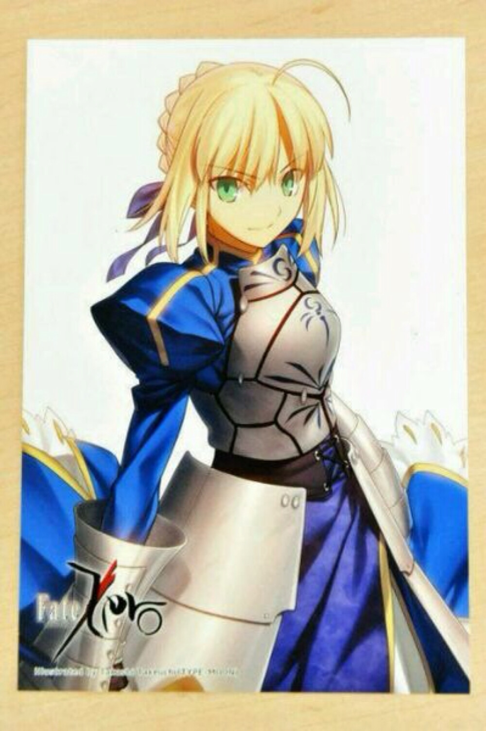 吾王saber 阿尔托利亚 潘德拉贡 亚瑟王 骑士王 呆毛 fate stay night