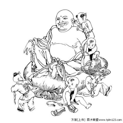 白描人物