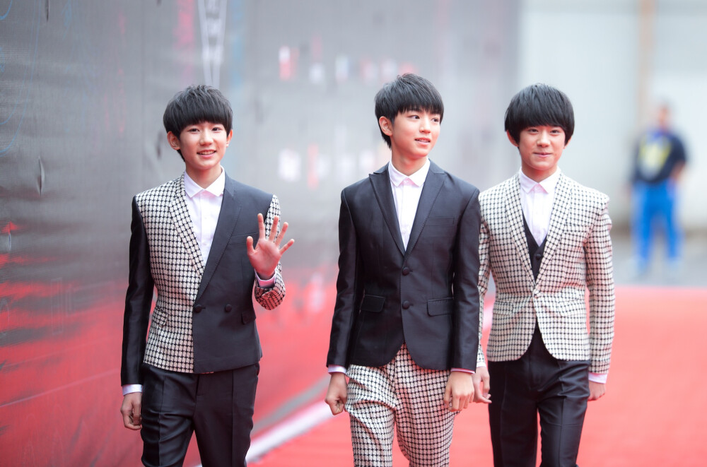 第三届音悦v榜盛典现场无水印大图 tfboys