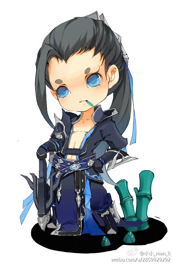 手绘·q版·剑网三·唐门·头像