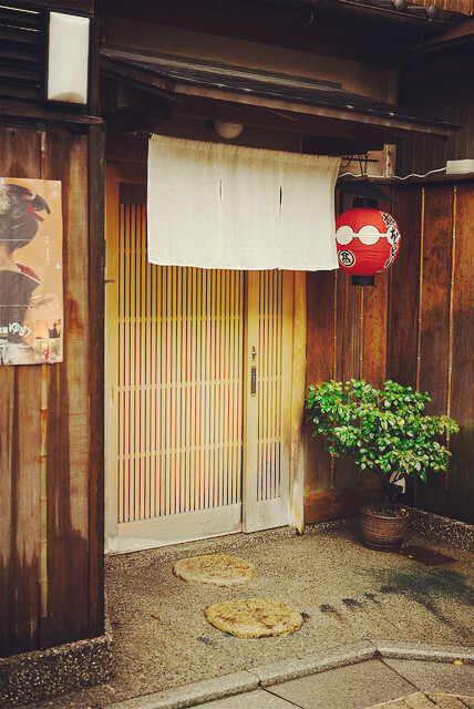 京都 祗园 京都最大的艺伎区 古朴的木竹 堆糖 美图壁纸兴趣社区