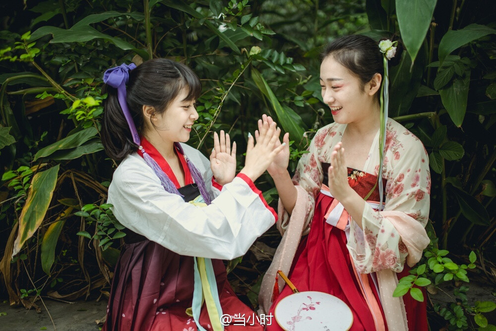 汉服摄影来自新浪微博当小时