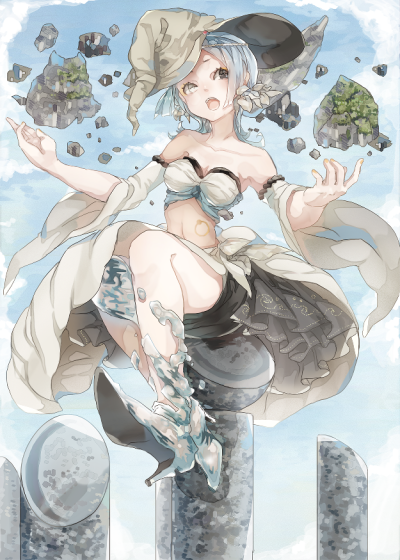 少女,动漫插画, 温暖舒适的手绘插画,非美不爱,色彩淡雅唯美插画人物