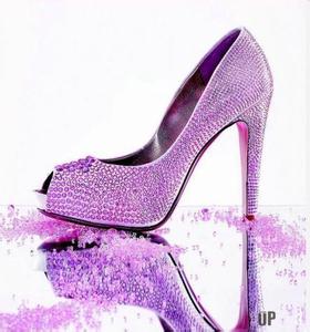 紫色鞋