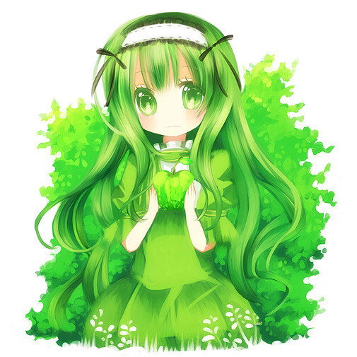 绿色_ 