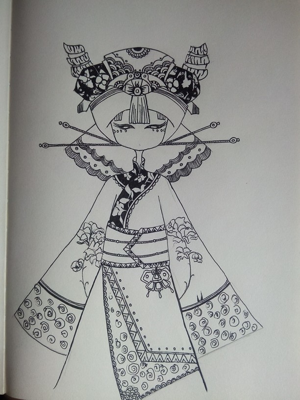 线描手绘