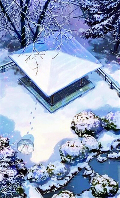 《言叶之庭》新海诚,动漫场景高清壁纸,二次元搬运团,日本动漫