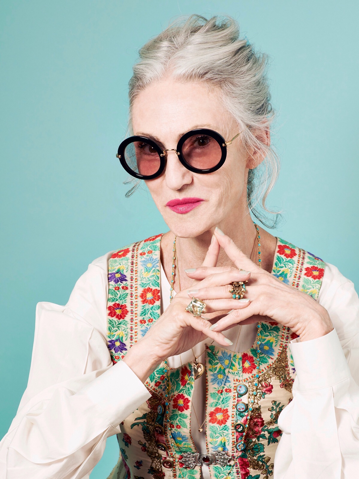 linda rodin 来自纽约的年过60的造型师 linda rodin 年轻时曾是一位