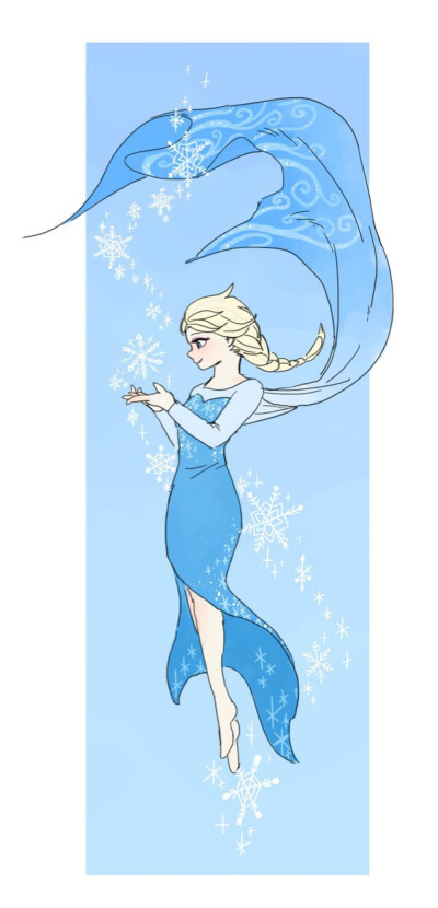 冰雪女王elsa