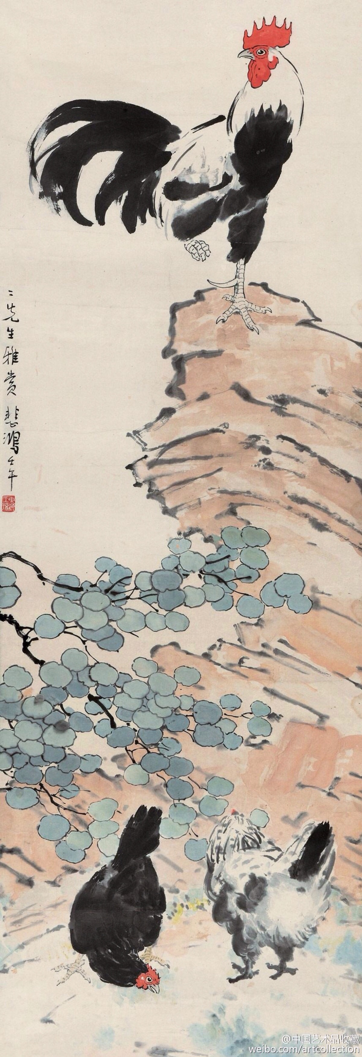 八骏图（1943年）徐悲鸿作品- 堆糖，美图壁纸兴趣社区