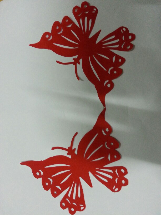 剪纸-蝴蝶