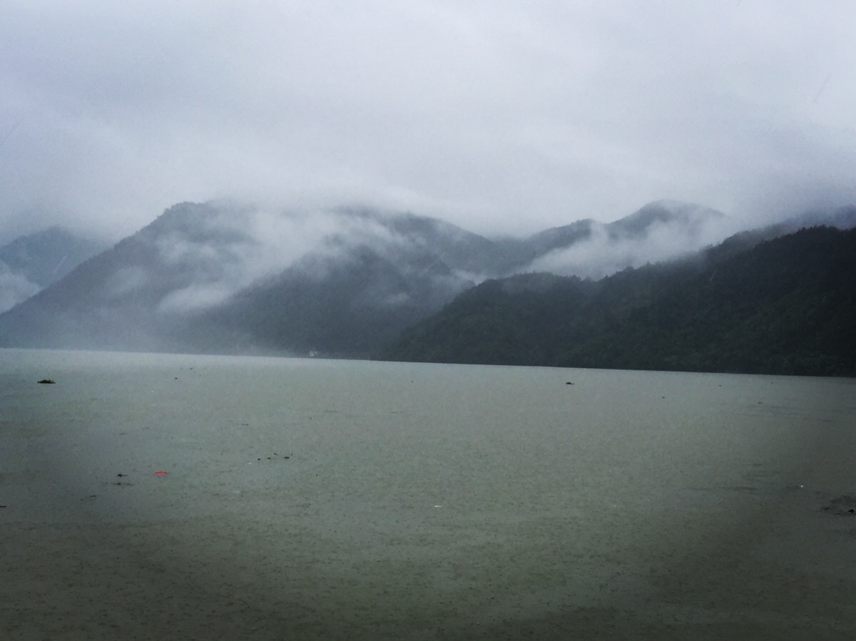 桐庐严子陵钓台雨天景色真真是极好的