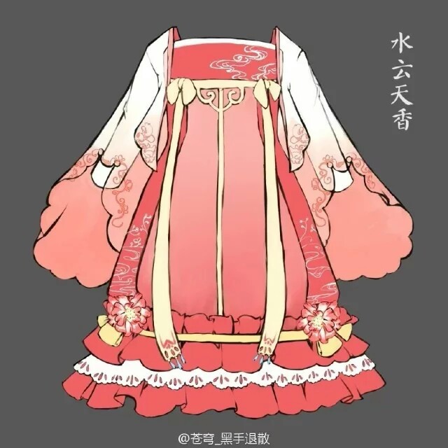 绘画素材 服装 中华风 堆糖 美图壁纸兴趣社区