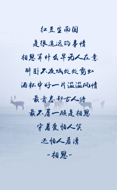 不屑一顾是相思 堆糖网