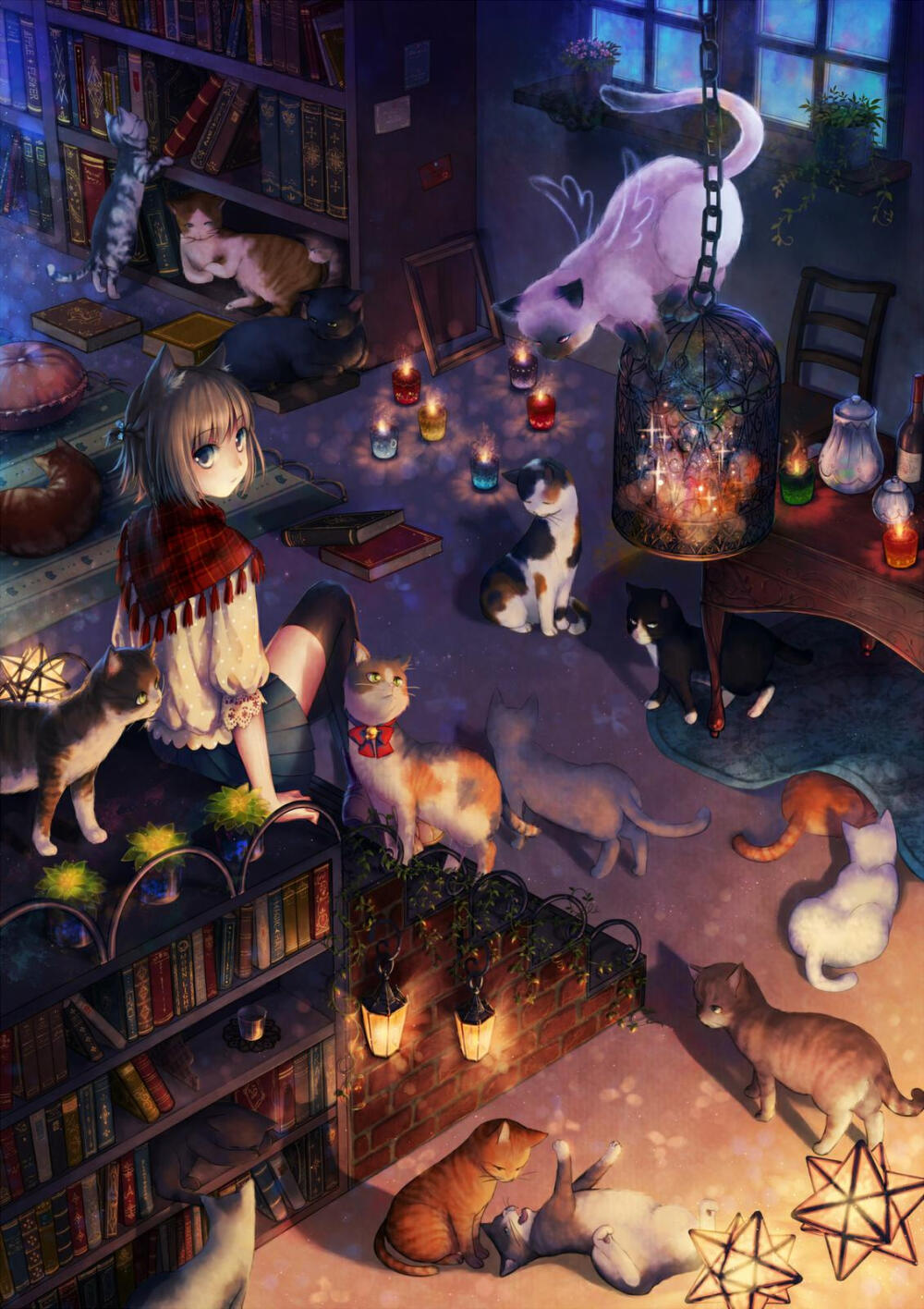 猫少女 猫 仙境 梦幻 萝莉